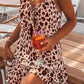 Dámské mini šaty s leopardím vzorem